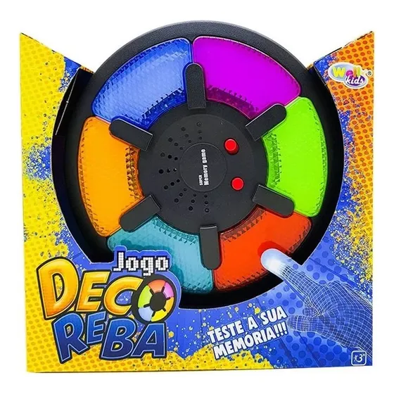 Jogo Da Memória Decoreba Educativo Interativo Com Luz E Som