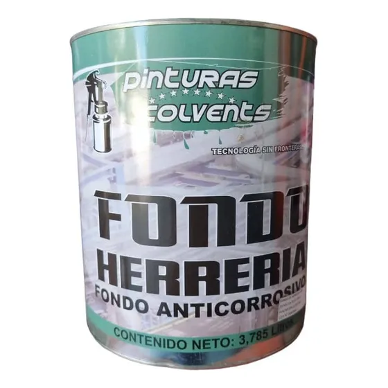 Fondo De Herrería Negro  Galón 