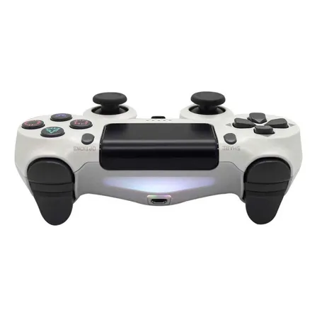 Joystick Compatible Ps4 Play4 Inalámbrico Alternativo Color Blanco
