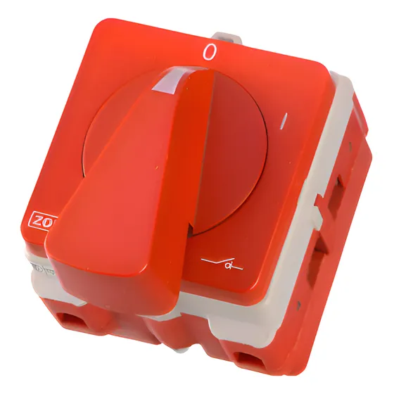 Interruptor Tripolar Zoloda A-5521000 Rotativo A Levas 16a
