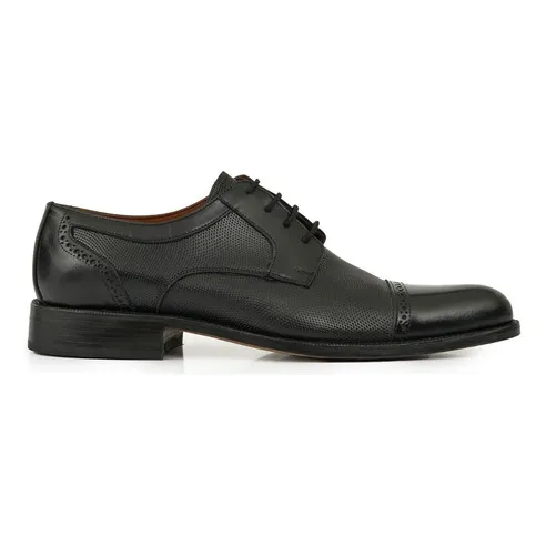 Zapato De Vestir Hombre Cuero Briganti Acordonado  Hcac00957