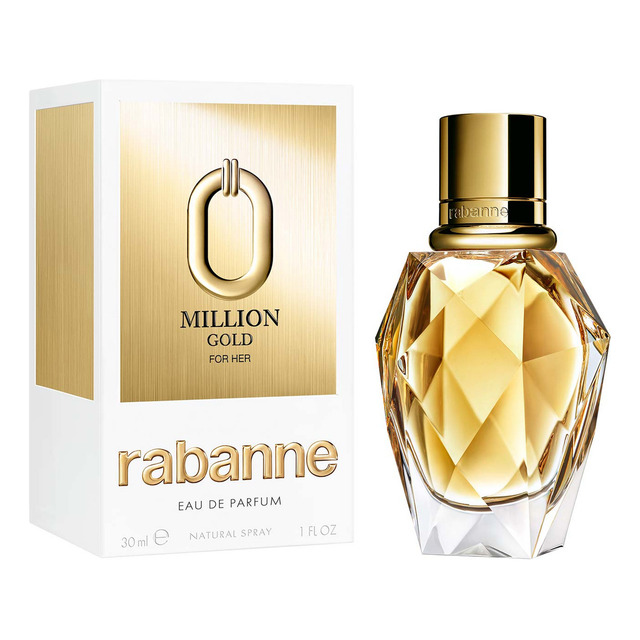Rabanne Million Gold For Her Edp 30ml Feminino Rabanne Million Gold For Her Edp 30ml Feminino