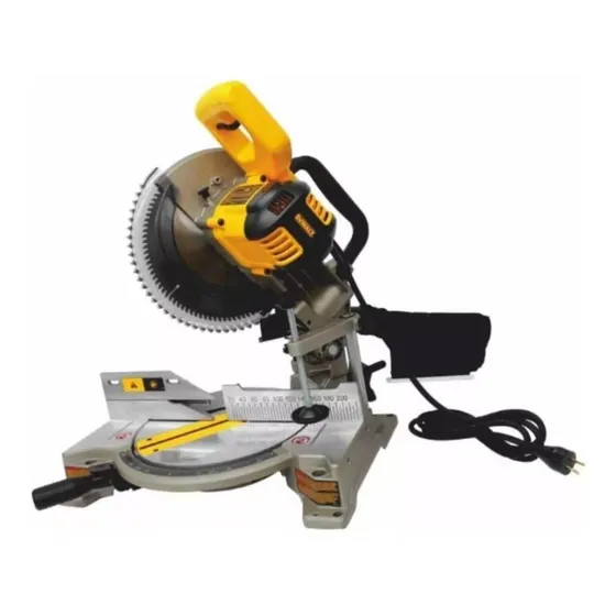 Sierra Acolilladora (ingleteadora) Dewalt 10  15 Amps 1650w