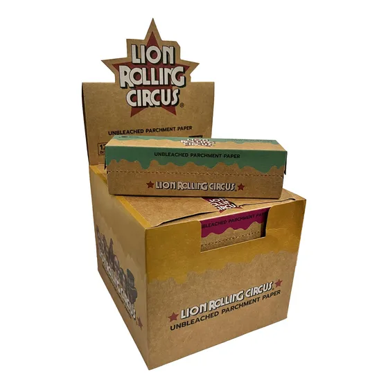 Papel Extração Cx Parchment Lion Rooling Circus Frete Grátis