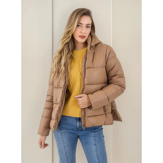 Campera Nelly Abrigada Para Dama Motor Oil