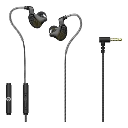 Audífonos Gamer Hp Dhe-7007 Con Cable Black