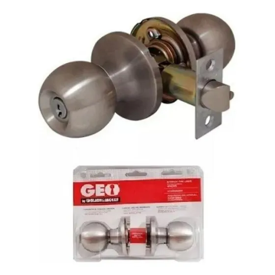 Cerradura Pomo Dormitorio Oficina Baño Geo Black & Decker