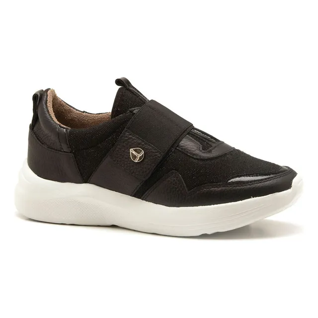 Zapatilla Keady Confortable Empeine Alto Cuero Elastizado