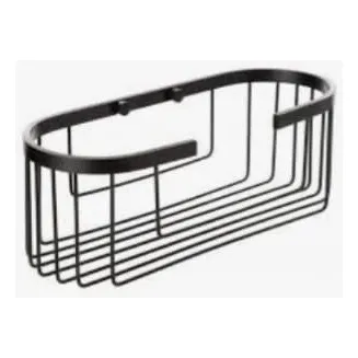 Tatay Organizador-cesta Para Baño Negro.mate Redondo 