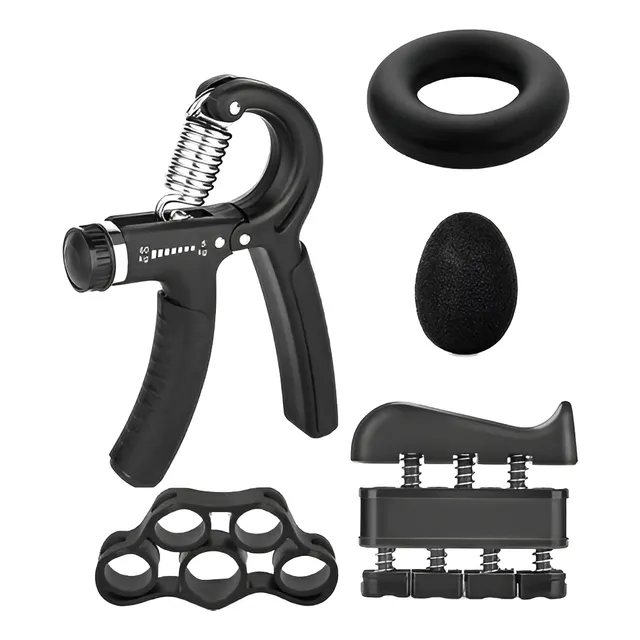 Hand Grips 5 Piezas - Kit Completo Antebrazos, Dedos