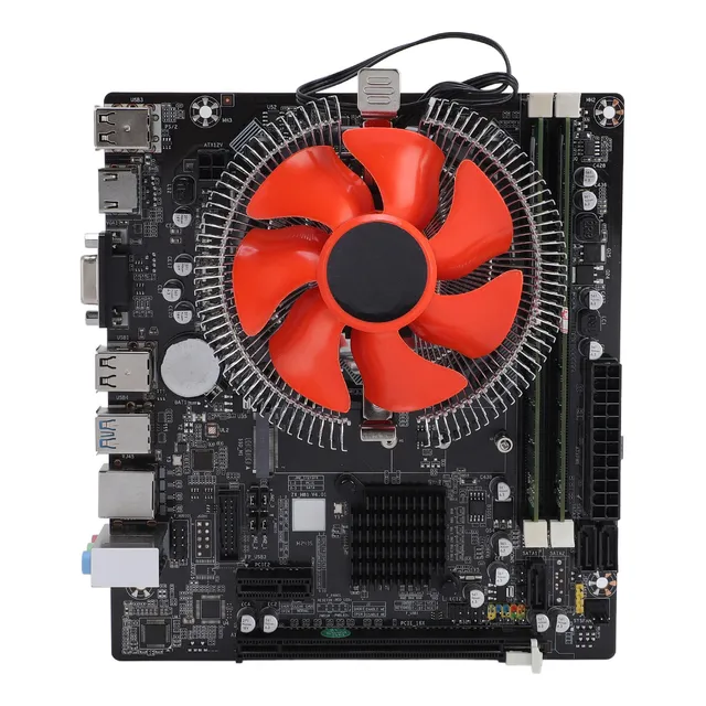Conjunto De Placa Base De Escritorio H81 De 2 Canales Y 8 Gb