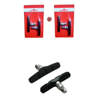 Juego Zapatas Gomas De Freno Mtb Sunrace M30 V Brake 70mm Juego Zapatas Gomas De Freno Mtb Sunrace M30 V Brake 70mm