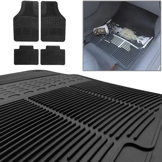 Tapete Automotivo Carpete Carro Borracha Pvc Reforçado