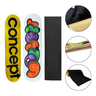 Shape De Skate Profissional Com Lixa Emborrachada - 7.75 Shape De Skate Profissional Com Lixa Emborrachada - 7.75