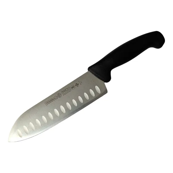 Cuchillo Santoku 7'' Mundial Negro