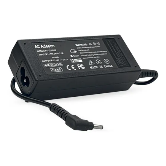 Carregador P/ Acer Aspire Bivolt 19v Pino Fino 3.0x1.1 Mm