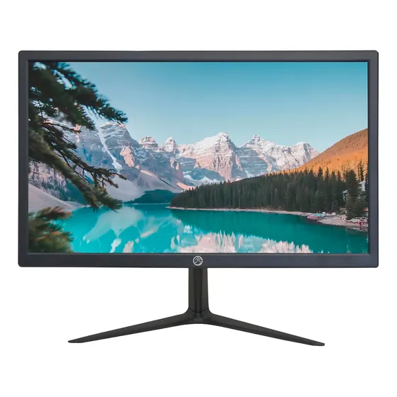 Monitor Led 20 Uxga Hdmi Vga Gamer Xbox Ps5 Melhor Q 18.5 19 Cor Preto 127/220V