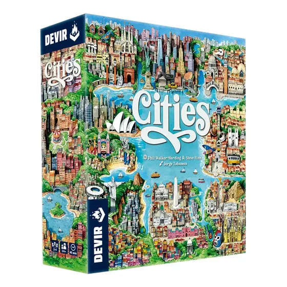 Cities Juego De Mesa Devir Español