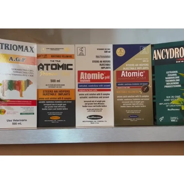 Atomic Anabolizante Y Desparacitante Con Vitamina Triomax