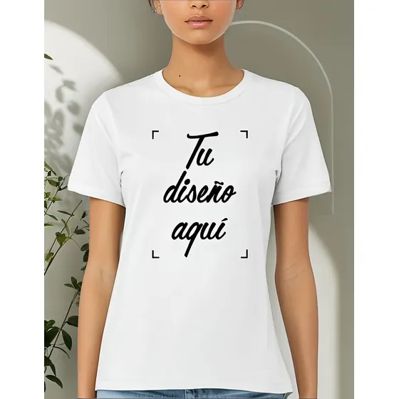 Remera Personalizada Sublimada Para Damas