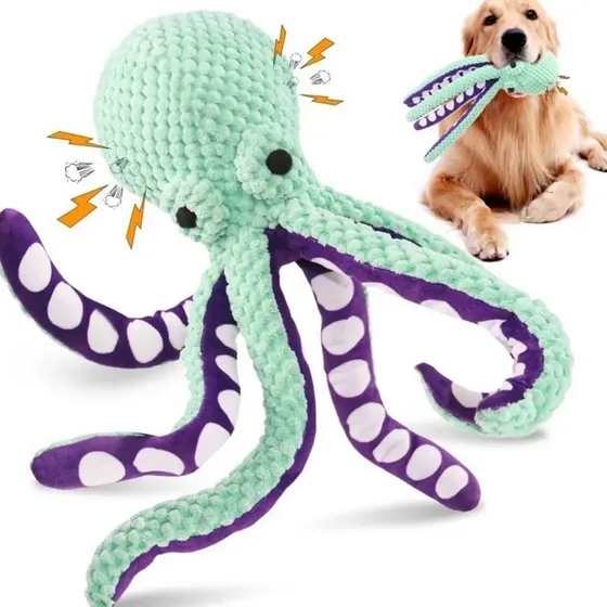 Brinquedo Polvo Interativo Para Cachorro Com Som Kq 0099793096772