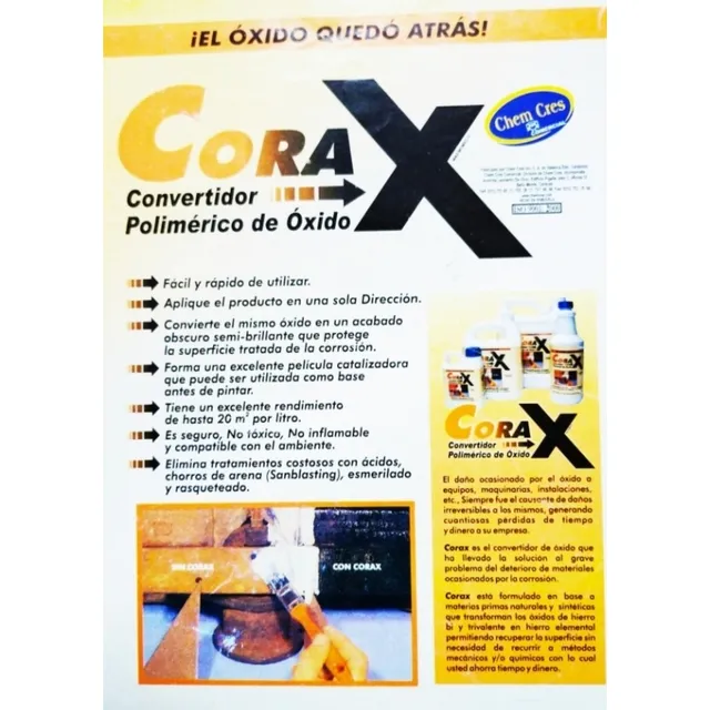 Convertidor De Oxido Corax, Litro