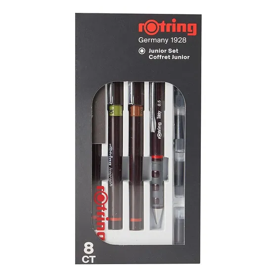 Set Boligrafos Tecnicos 3 Puntas Rotring Isograph