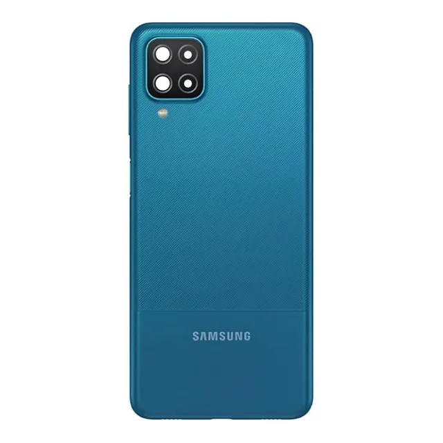 Tapa Trasera Carcasa Samsung A12 Color Azul Nuevo