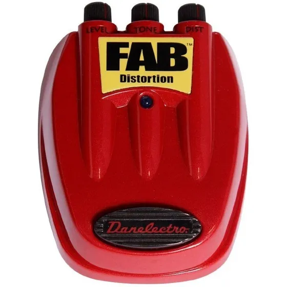Pedal De Efecto Danelectro Fab Distortion Guitarra Eléctrica