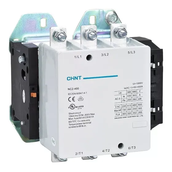Contactor Eléctrico Chint 400amp Bobina 220v Modelo Nc2-400