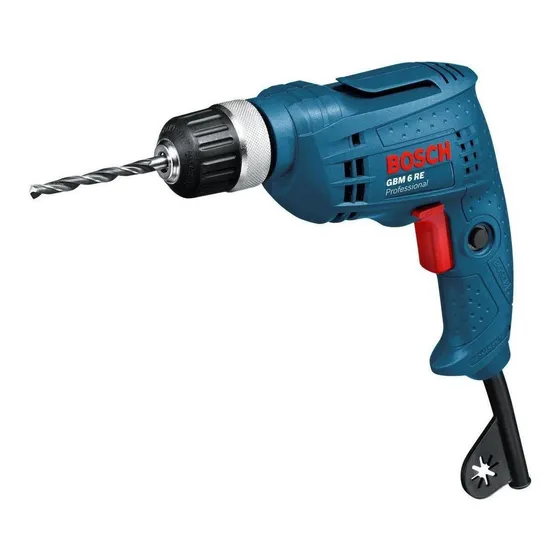 Taladro atornillador eléctrico de 10mm Bosch GBM 6 RE 350W + accesorio 220V