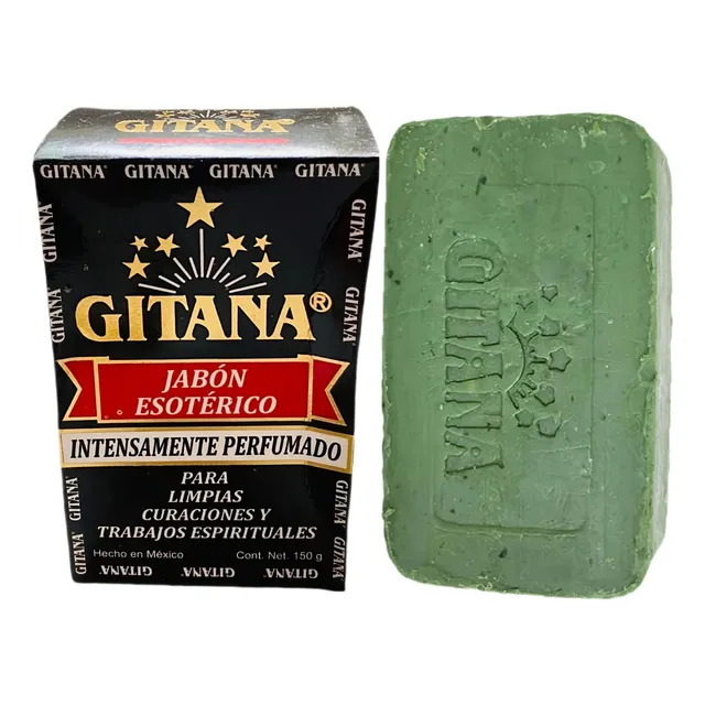 Jabón Gitana Original Limpias Trabajos Curaciones, Santería