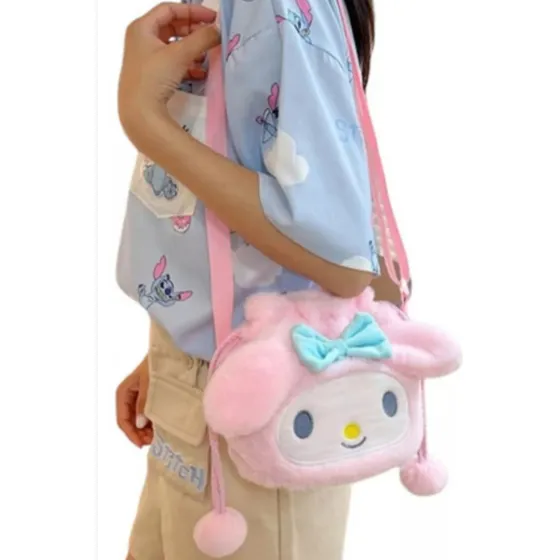 Bandolero Cartera De My Melody De Peluche Para Niñas
