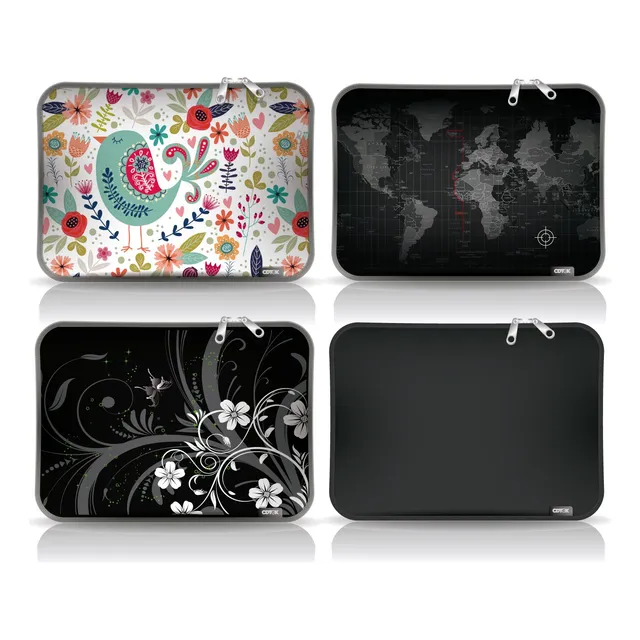 Funda Notebook Neoprene Estampada Para 14, 15.6 Y 17 Cdtek