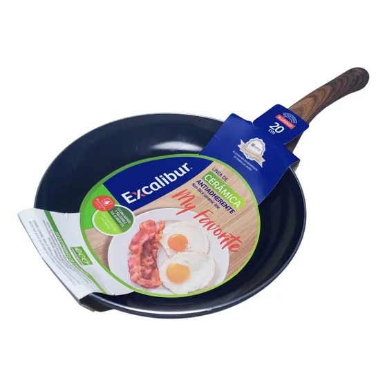 Sartén Superficie Antiadherente 20 Cm Chef Teflón 2 Mm Profe