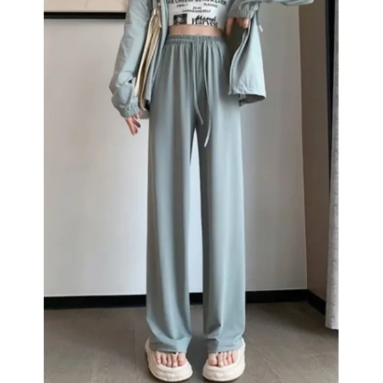 Pantalones Jogger Mono Palazzo Para Damas 6732