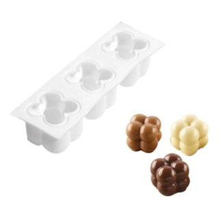 Molde Silicon Cubo Rugbik Nube Esfera Vela Mousse Jabón Arom Molde Silicon Cubo Rugbik Nube Esfera Vela Mousse Jabón Arom