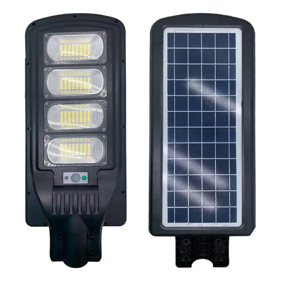 Lampara Led De Poste 150w Con Panel Solar Recargable Sensor 