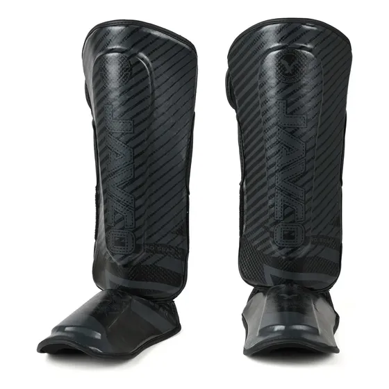 Canillera Javco Professional De Kick Boxing Y Muay Thai Negro M