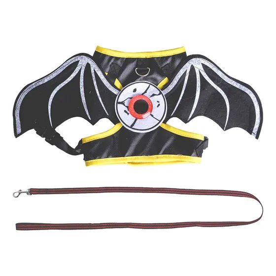 Fantasia De Halloween Para Gatos, Asa De Morcego Para S