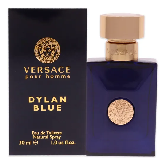 Perfume Versace Dylan Blue Para Hombre, 30 Ml