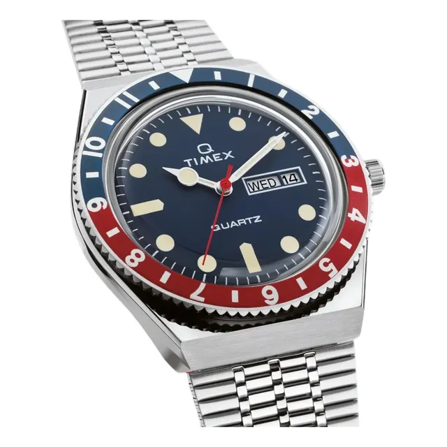 Reloj Timex Reissue 38mm Acero Inox Bisel Garantía Hombre