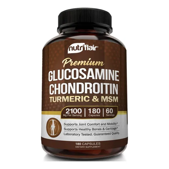 Suplemento Nutriflair Glucosamina Condroitina Cúrcuma Msm