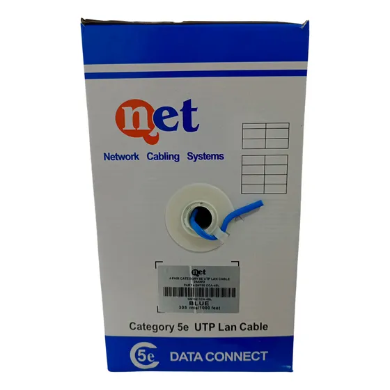 Cable Utp Cat5 Caja De 305 Metros 70/30 Color Azul Qnet
