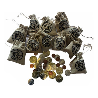 Gringotts Monedas Metal - Harry Potter - Incluye Saco Gringotts Monedas Metal - Harry Potter - Incluye Saco