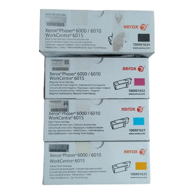 Juego 4 Toner Xerox 6000/6010/6015 Originales