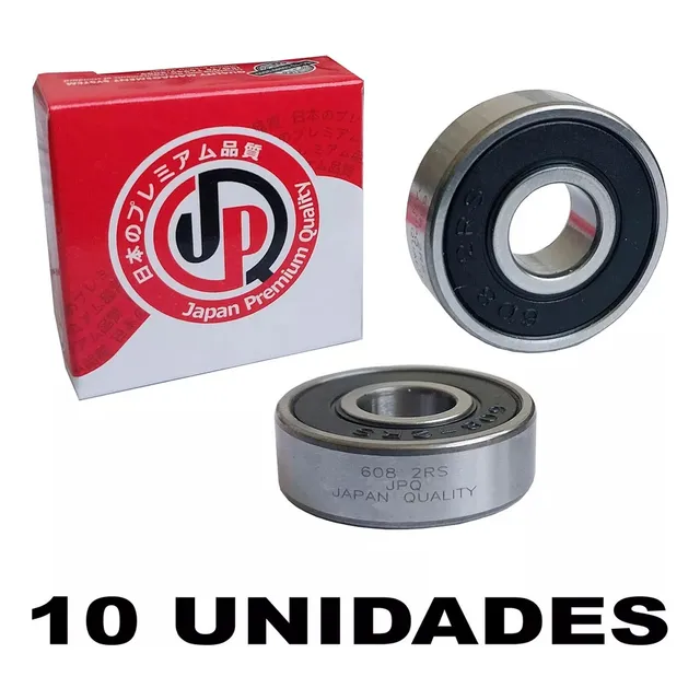 Rolinera Ó Rodamiento 608 2rs Multiusos, A/acond. (10 Pack) 