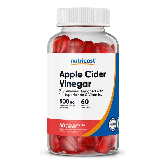 Suplemento: Gomitas De Vinagre De Sidra De Manzana Nutricost