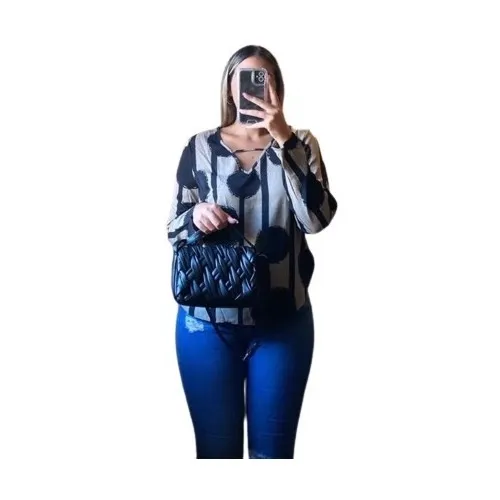 Blusa Shein Manga Larga