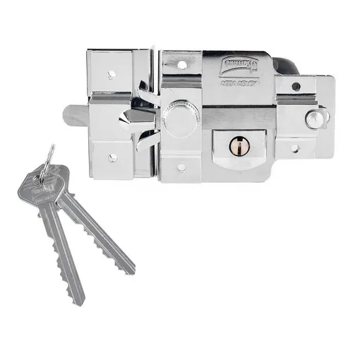 Cerradura De Sobreponer 850 Izquierda Cromo Phillips